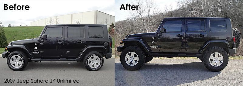 Kit suspensie +5cm Jeep Wrangler JK