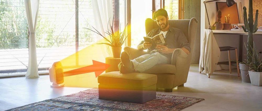 Вентилаторна Печка с 2 Степени De'Longhi HVA 3220, 2000 W