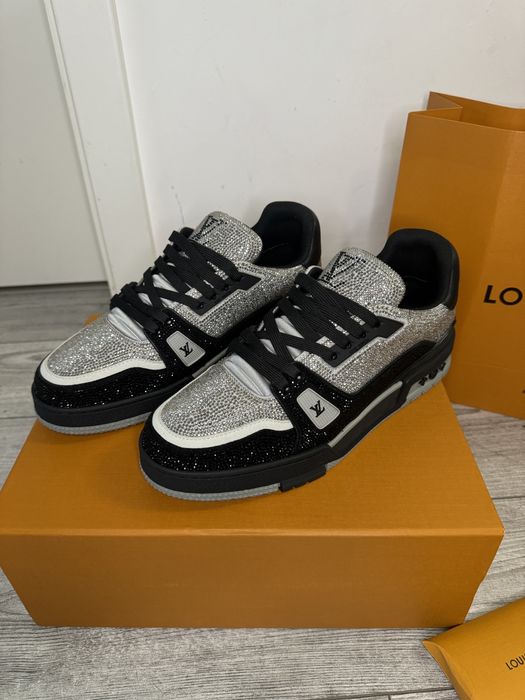 IN STOC | Adidasi Louis Vuitton Trainer Diamond Premium