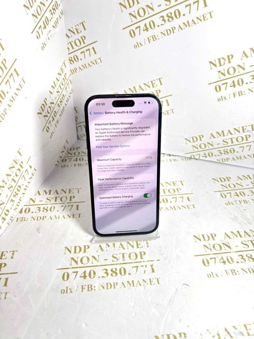 NDP Amanet Calea Mosilor 298 IPHONE 14 PRO ( 48781)