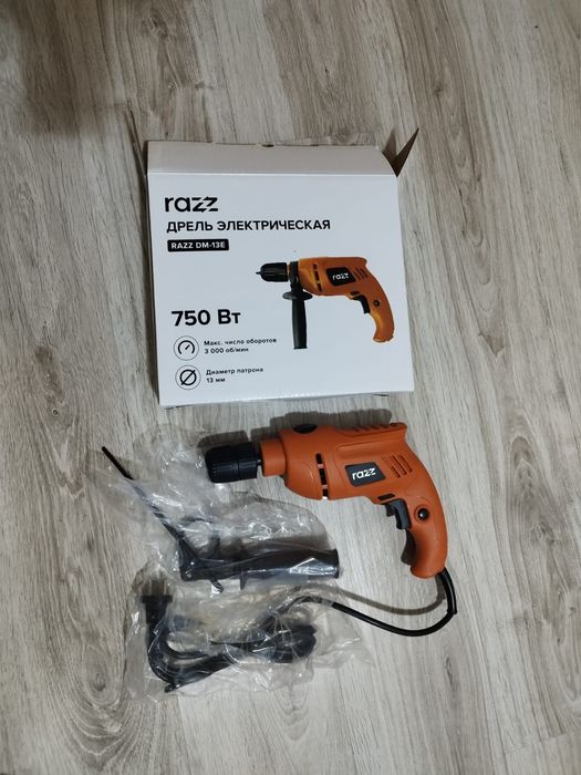 Ударная дрель 750вт