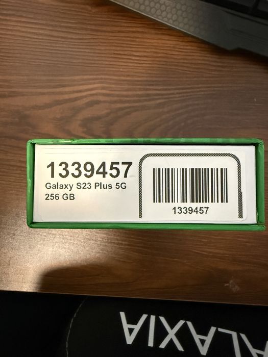 Samsung Galaxy S23 Plus 5G, 256GB, Negru - (cutie Flip)