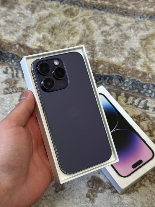 Iphone 14 PRO Holati ideal Korobka dokument LL/A Region 128 GB