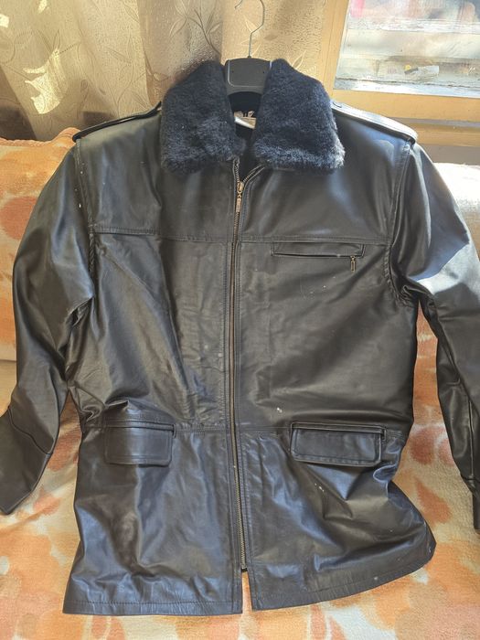 Кожена шуба,яке телешки бокс