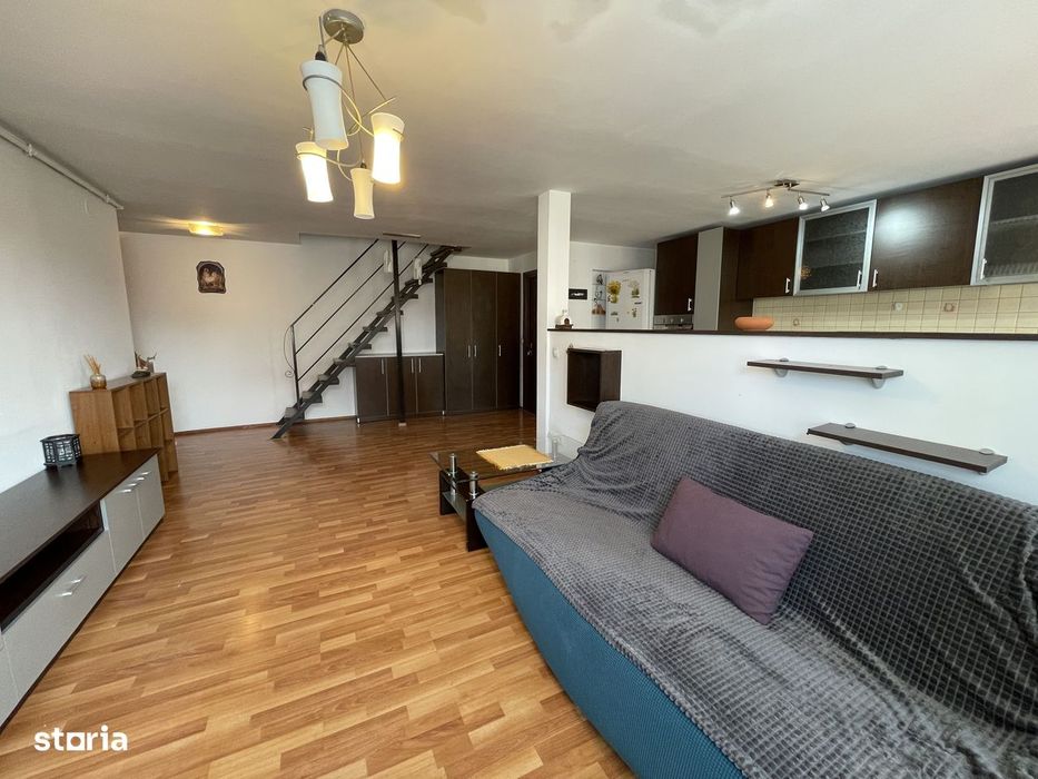 De inchiriat apartament 2 camere pe 2 niveluri | 70 mp | Valea Aurie