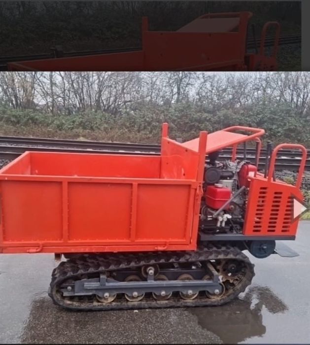 Dumper pe senile din cauciuc 2025