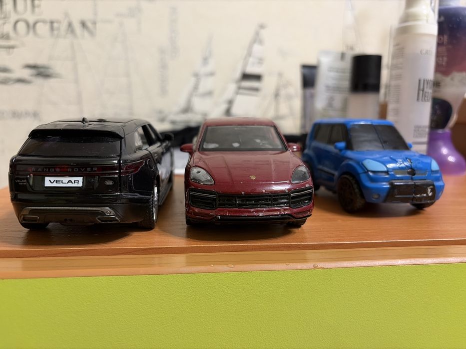 машинки металл и пластик