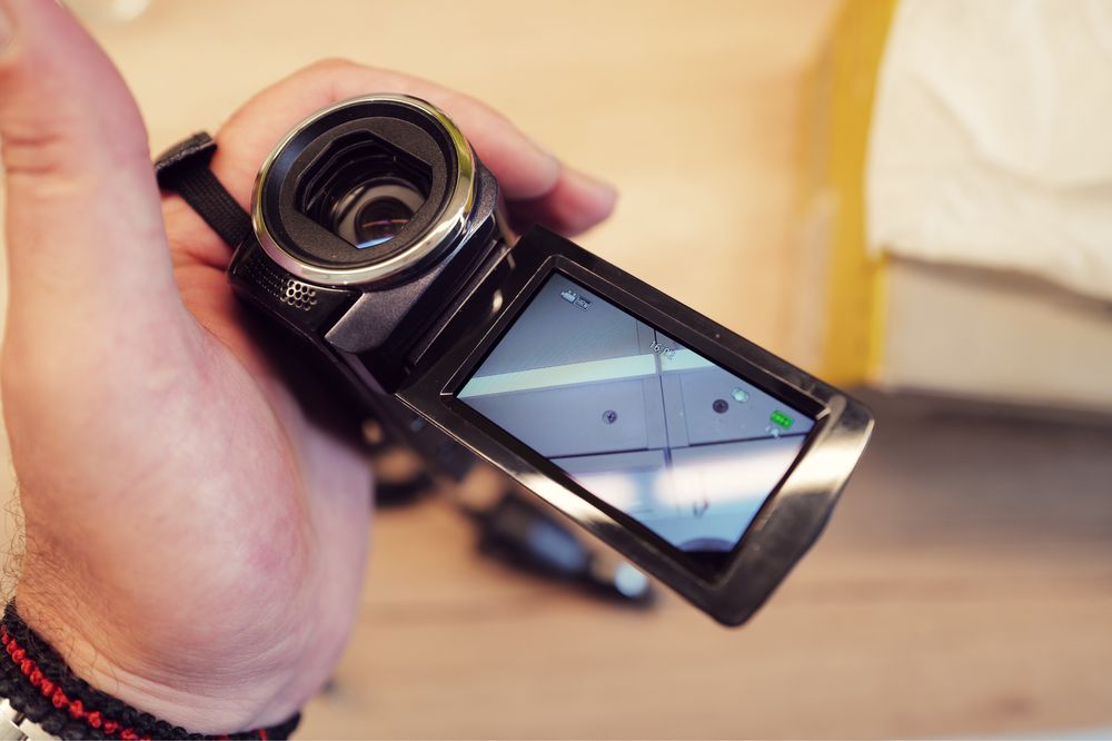 Camera video JVC GZ-MS150HE handycam ca si Noua CMOS cu SD card Cutie