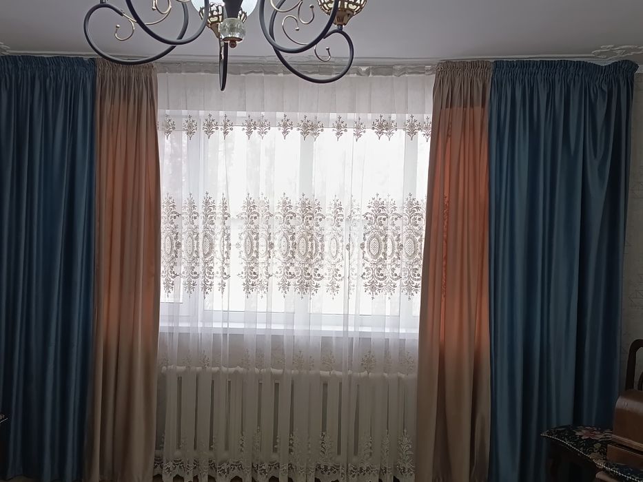 Шторы и тюль для зала