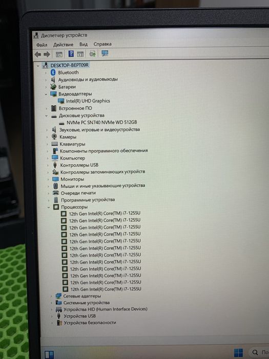 Dell core i7-12gen. 512gb. Есть рассрочка.