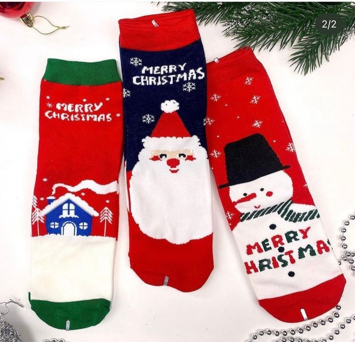 Новогодние носки