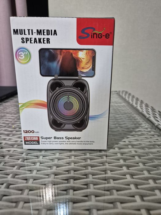 Колонка Sing-e 1200mAh