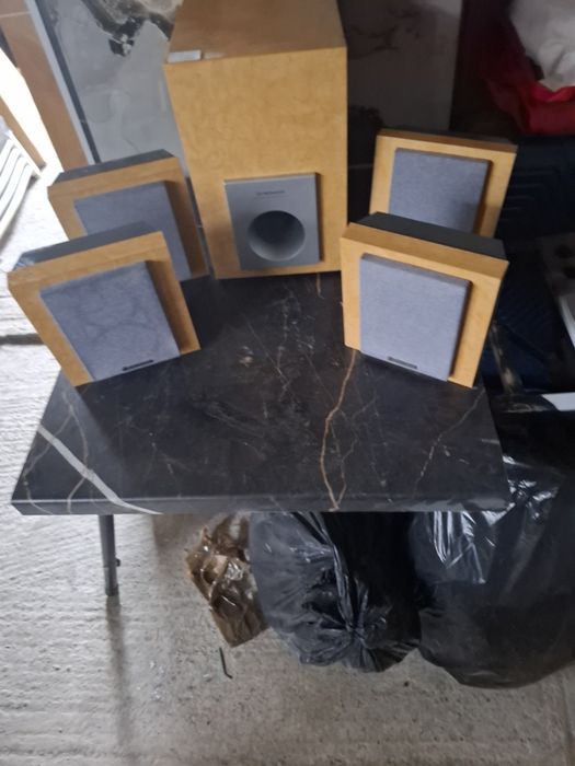 Boxe Pioner 4+1  l 30 Wati și 8 ohmi sl 50 Wati sii 4 ohmi subwoofe