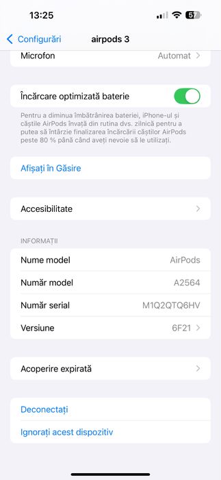 Airpods 3 perfect fucntionale,originale
