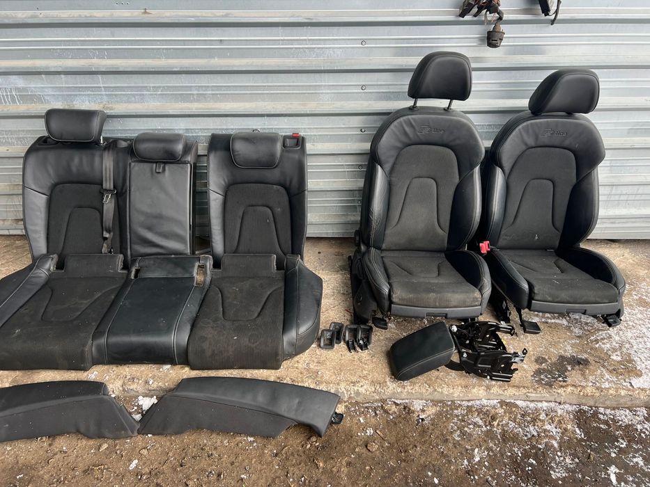 Салон Ауди AUDI А4 В8,5 рекаро Sline кожа с плат ном 606