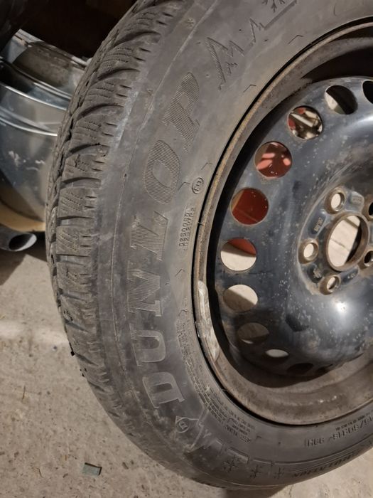 Железни джанти 5х108 за Ford S-max със зимни гуми 215/60/16 с датчици