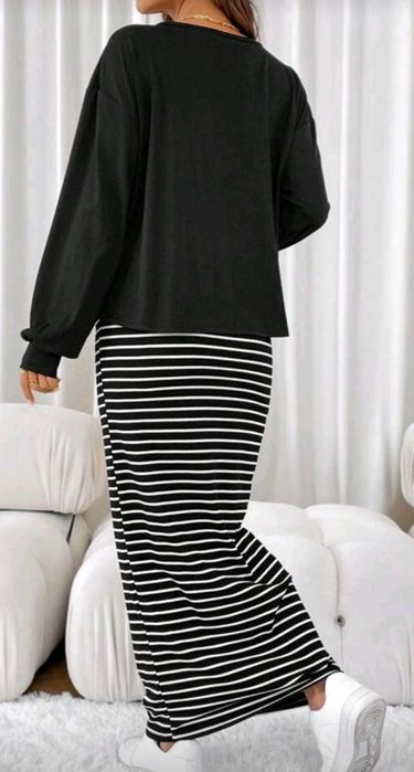 Комплект пола и блуза за бременни