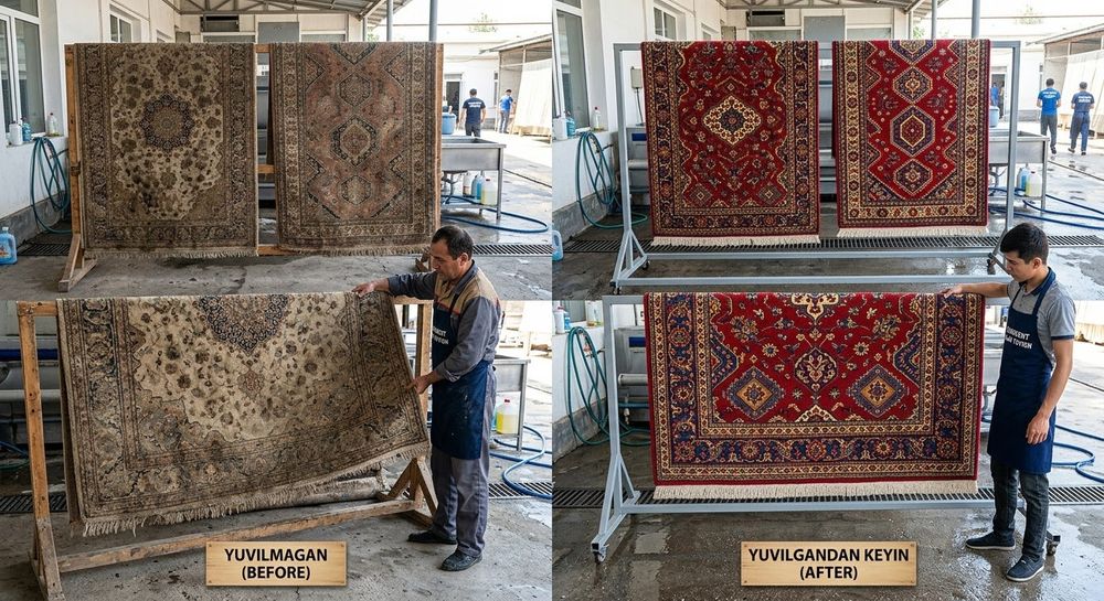 Gilam Korpa Parda va yumshoq mebellar ximchistka