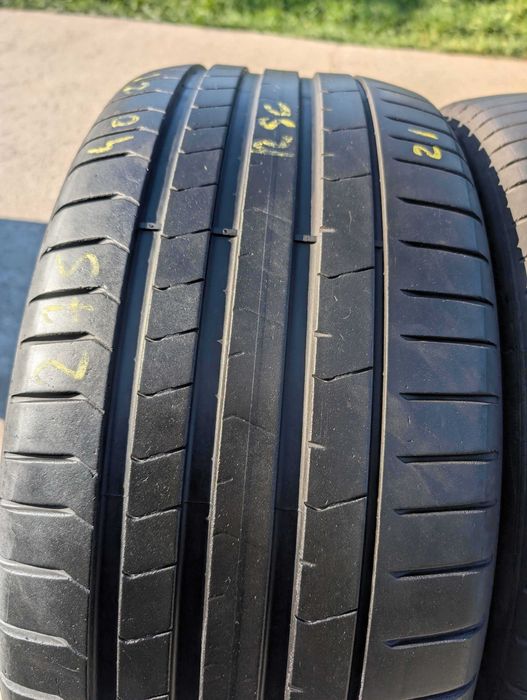 SET 4 Anvelope Vara 275/40 R21 + 315/35 R21 Pirelli P Zero - BMW X5 / X6 Original| Runflat | Pret/buc