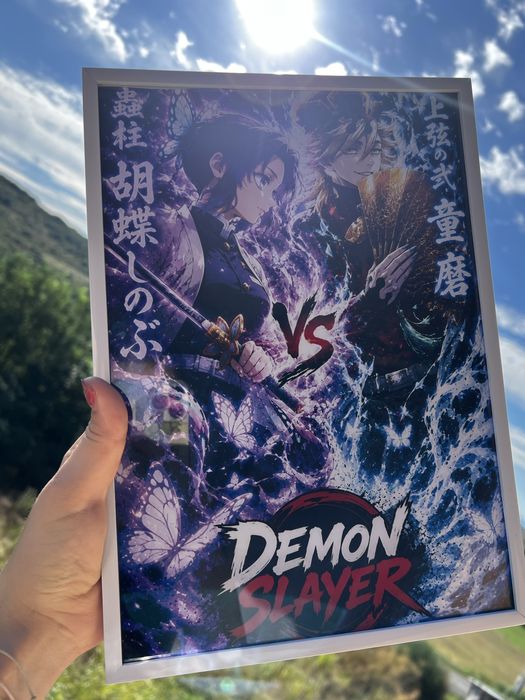 Tablou A4 cu imagine Demon slayer Shinobu
