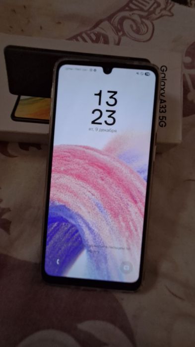 Samsung A33 5G 6ga 128GB xujjatlari bor