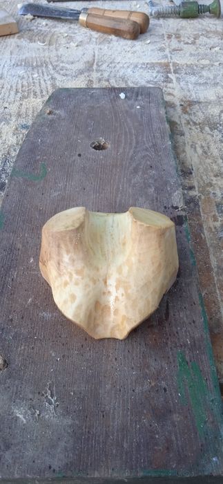 Cranii sculptate pentru panoplii