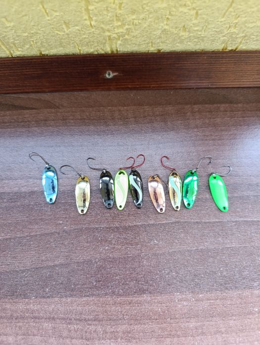 Блесни за риболов на кефал пъстърва