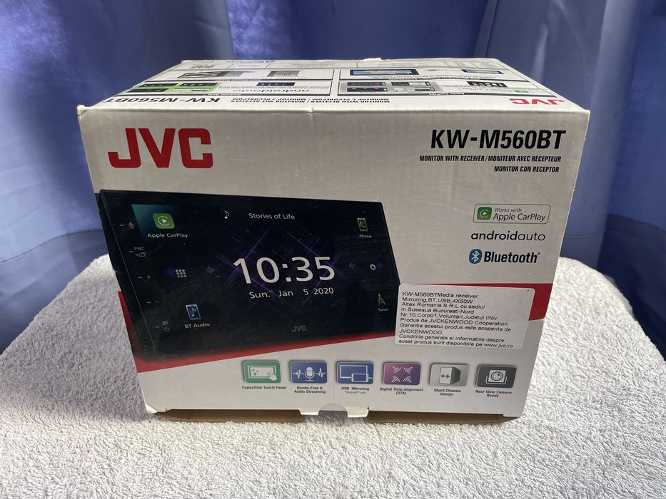 casetofon navigatie  jvc sigilat