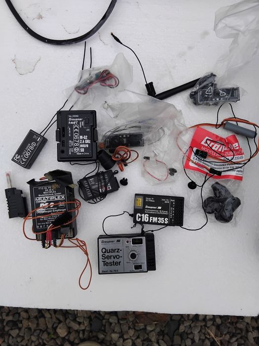 Statie control Graupner JR mc24 avioane,elicoptere,aeromodele