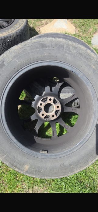 Vand 2 seturi jante 5x130 si o roata de rezerva
