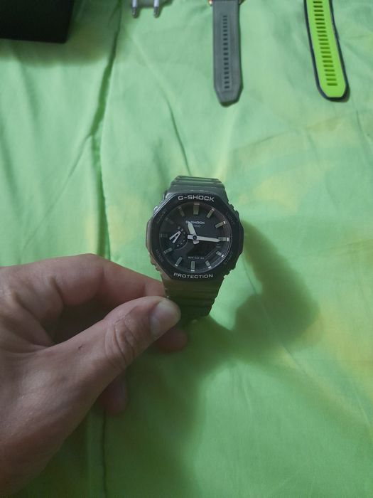 Кварцевые CASIO G-SHOCK GA-2110SU-3AER пластик
