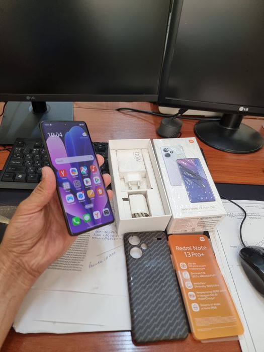Redmi note 13pro+ 5G 12+6/512gb ideal ochilmagan usta kurmagan aybi yu