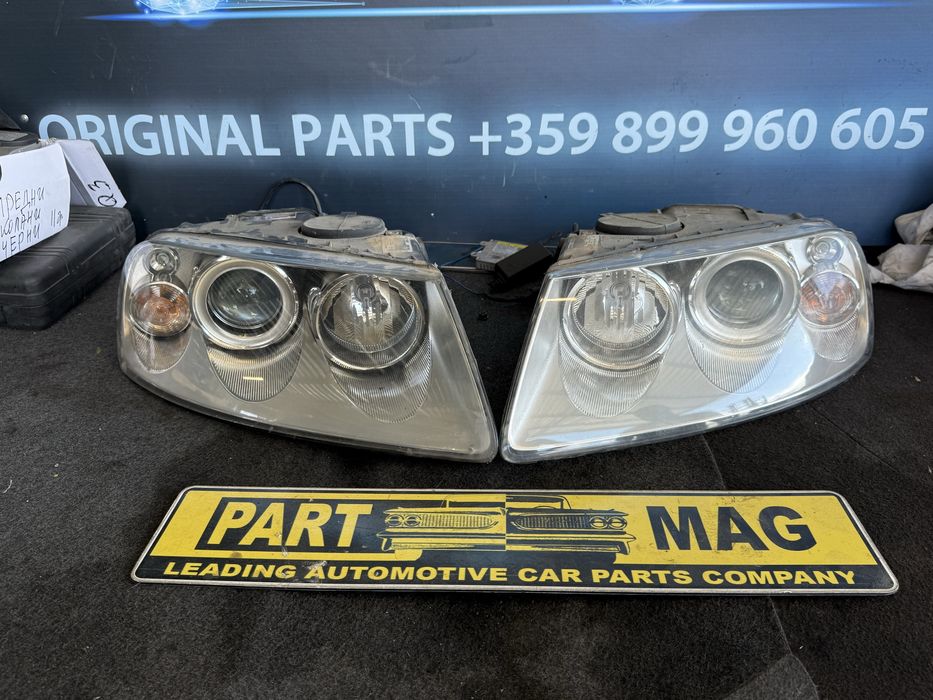 Фарове фар VW Touareg Xenon Valeo рециклиран във фарове лайф за монтаж
