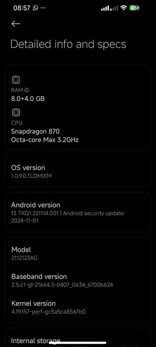 Xiaomi 12X 5G ОПИСАНИЕ