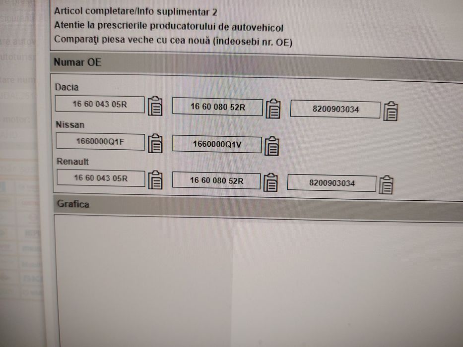 2x injectoare Duster(noi) 1.5 dci cod A2C59513484/166008052R