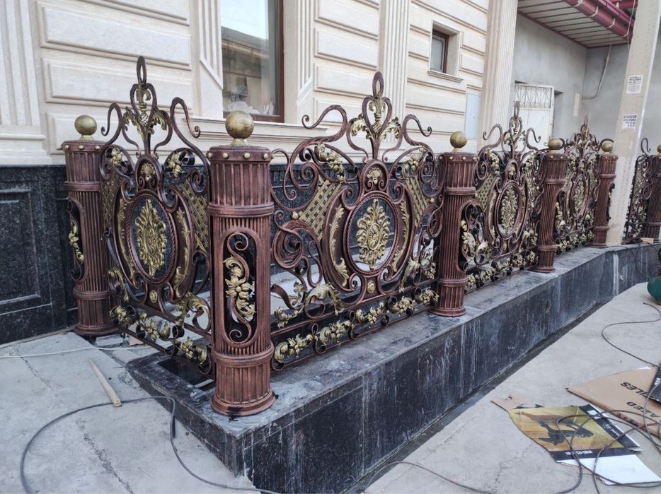 Ворота перила решётка