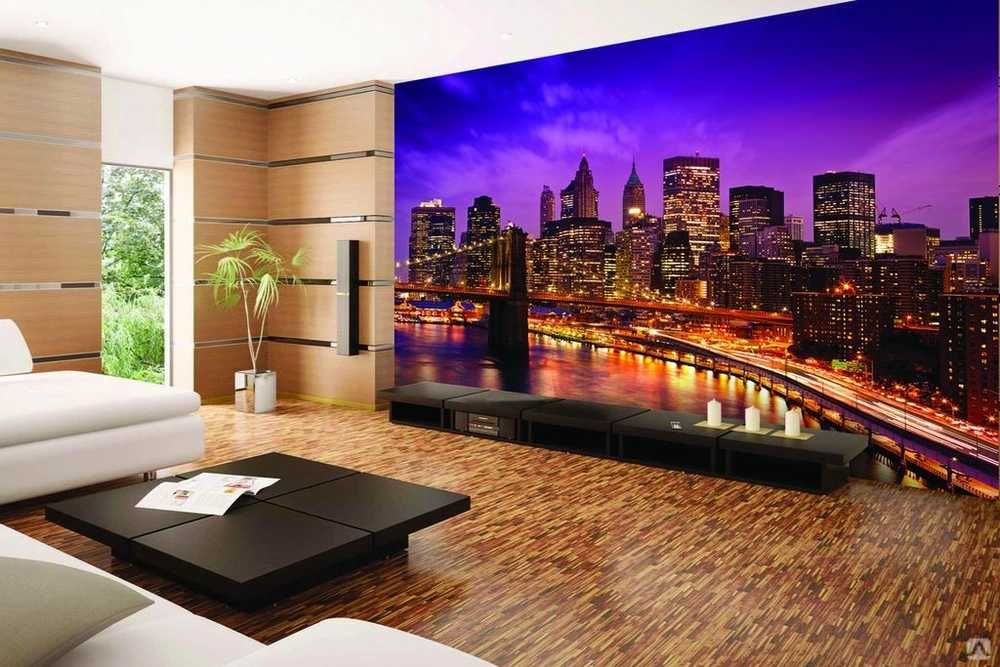 Фото обои, без стыков и швов на любой вкус.