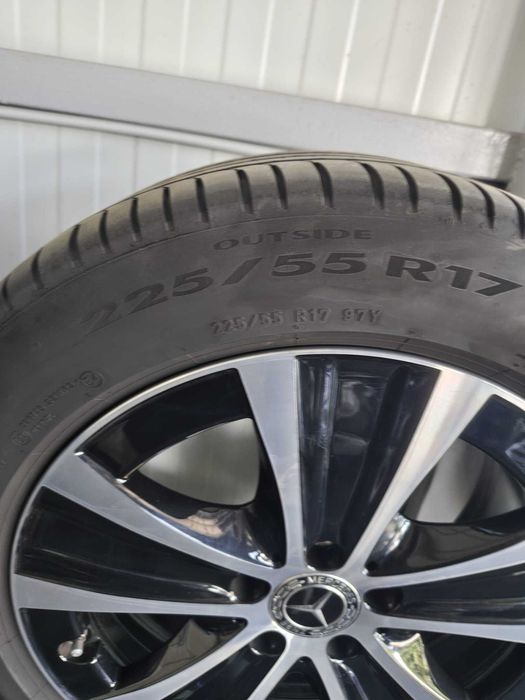 Jante Mercedes E Class W213 Anvelope vara top Pirelli 225 55 R17
