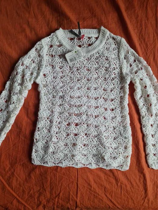 кофта детская белая