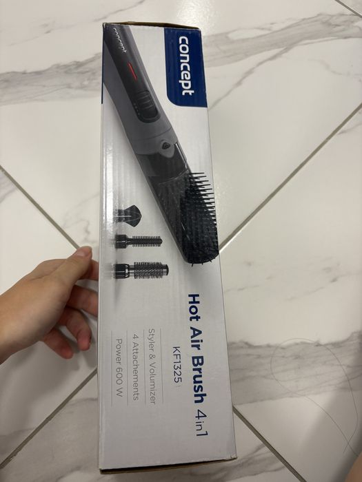 Сешоар с горещ въздух с 4 приставки