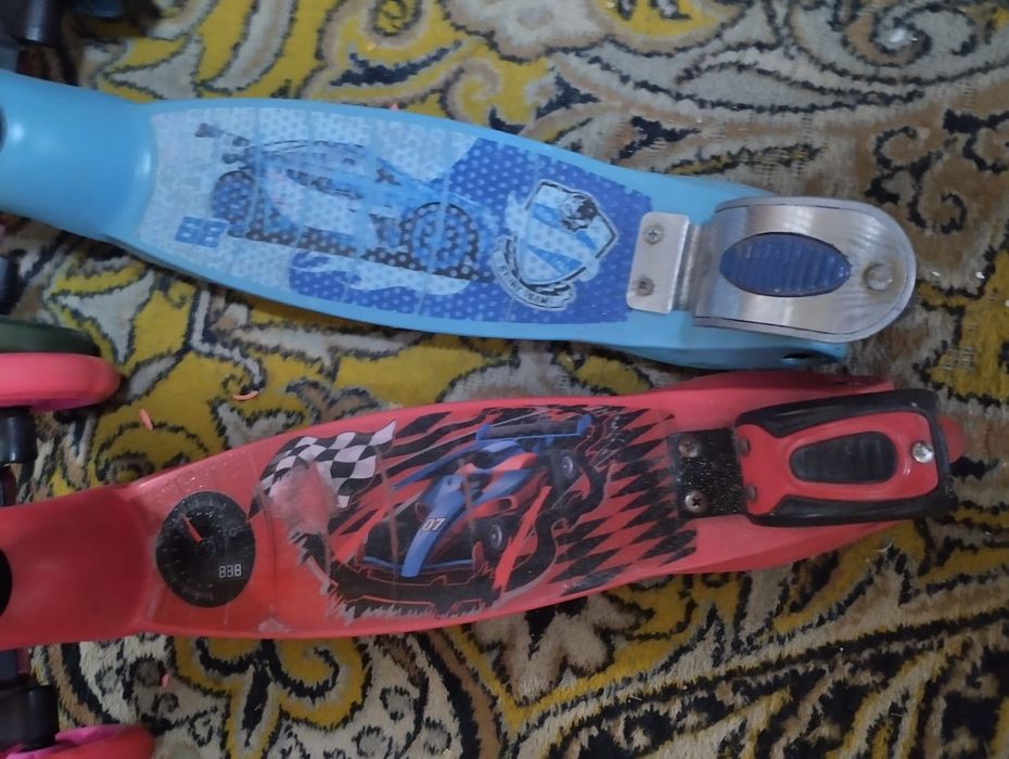 Самокаты колеса светятся