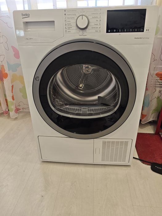 Сушилня Beko DS 8439 TX . Подарък кит за поставяне върху пералня