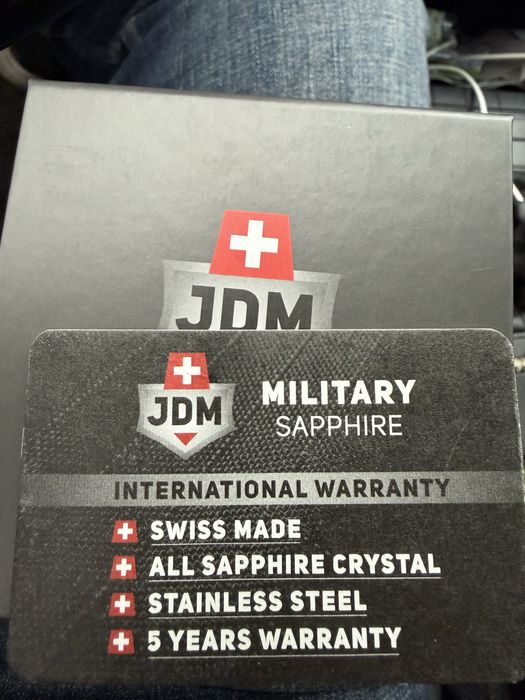 JDM  мъжки часовник с гаранция чисто нов