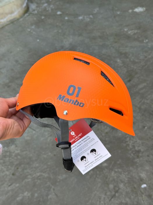 Детский шлем QPlay Manbo Helmet – оригинал защита 2–6 лет