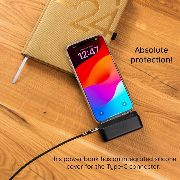 Външна преносима батерия FIXED ZEN 5 Plug-in Power Bank 5000 mAh USB-С