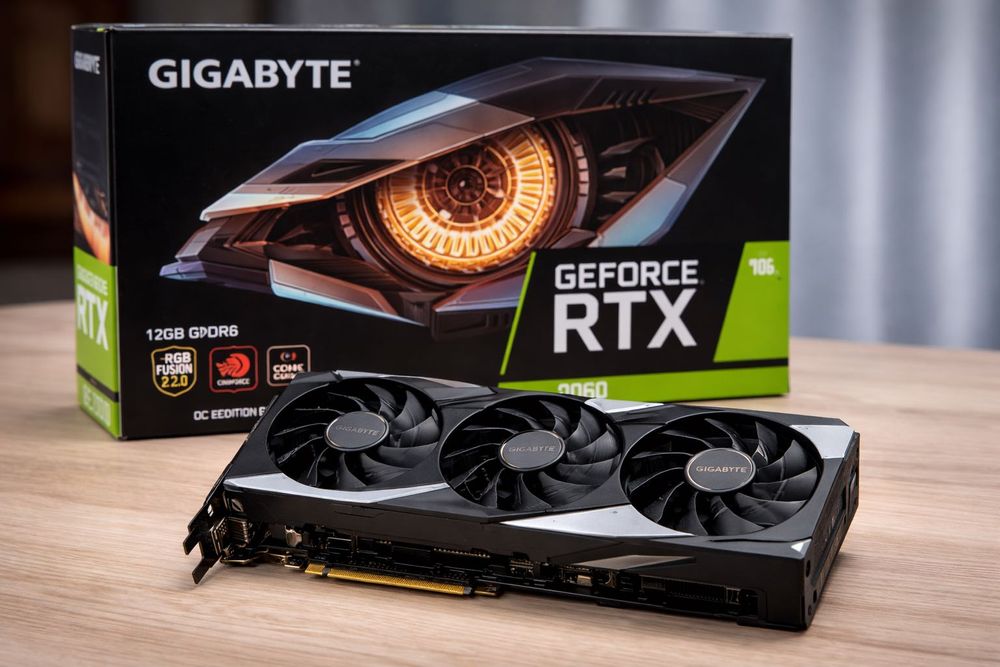Placa video Gigabyte RTX 3060 varianta 12GB