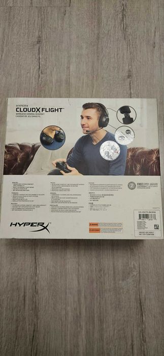 Слушалки HyperX CloudX Flight Wireless Gaming Headset