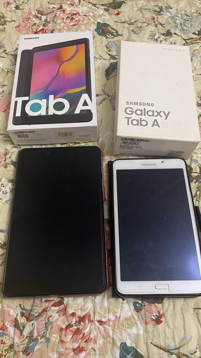 НЕДОРОГО СРОЧНО Продаю белый планшет Samsung Galaxy Tab A