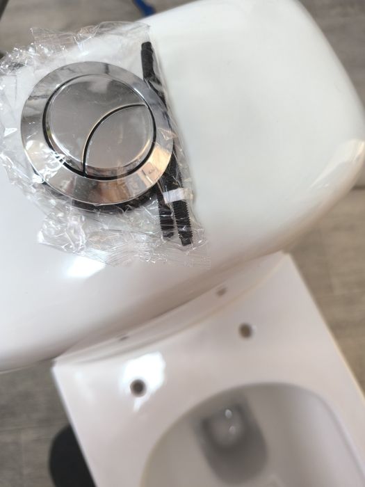 Унитаз моноблок безободковый