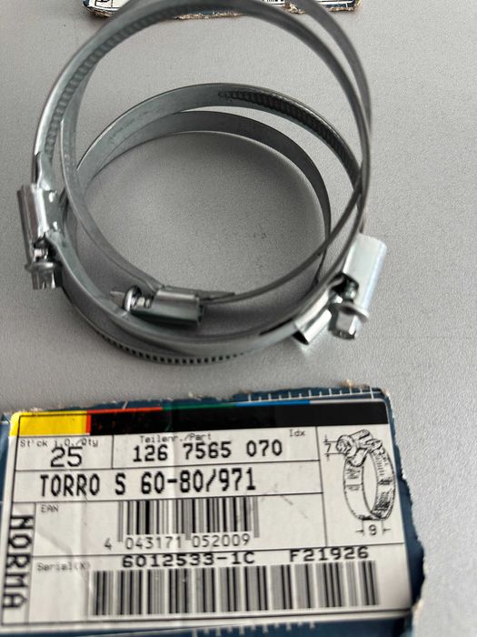 Coliere metal Norma– lichidare stoc– pachet